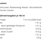 Zutaten: Rohrzucker, Rotweinessig, Wasser, Holunderblüten, Zitrone, Kräuter. Nährwertangaben je 100ml: 268 kcal, 0,1g Fett, 67g Kohlenhydrate davon 67g Zucker, 0,1g Eiweiß